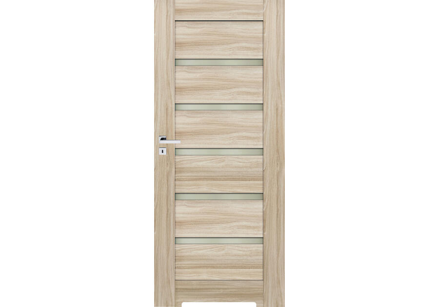 Zdjęcie: Drzwi wewnętrzne Arco 70 cm prawe dąb Salinas 141 W03 Eco Top WC POL-SKONE