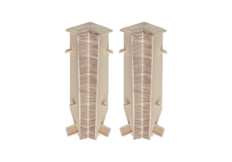 Zdjęcie: Zakończenia do listwy przypodłogowej Masterline narożnik wew. Cezar 1 kpl. 2 szt. Chalky brown Mat