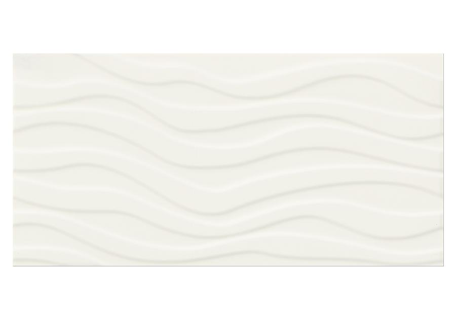 Zdjęcie: Płytka ścienna ps610 white lines structure matt 29,7x60 cm CERSANIT