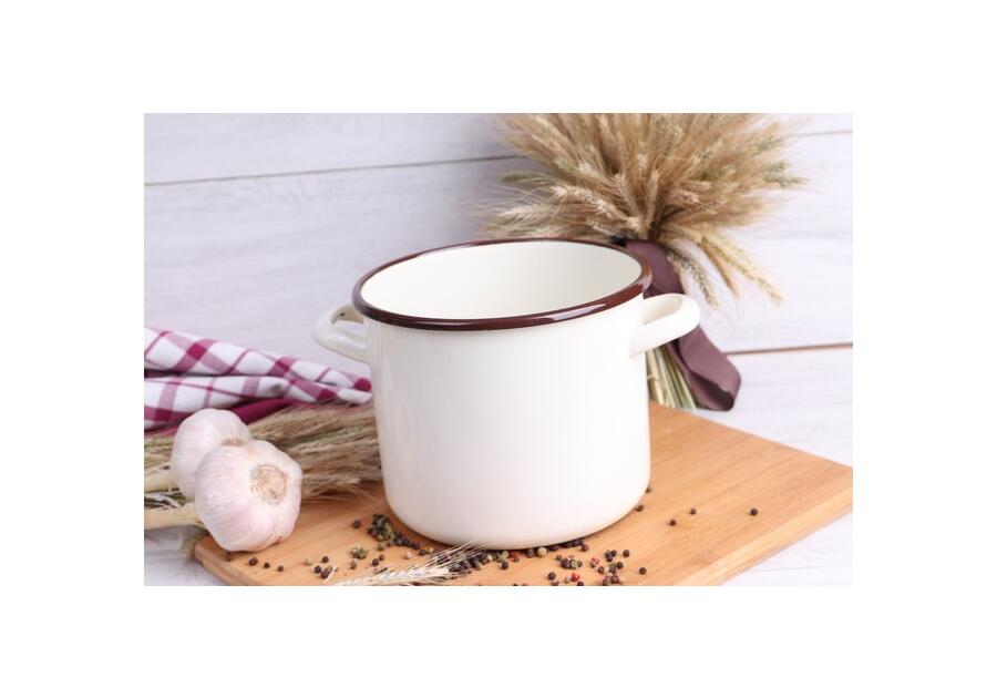 Zdjęcie: Garnek kremowy 20 cm - 5,2 L EMALIA