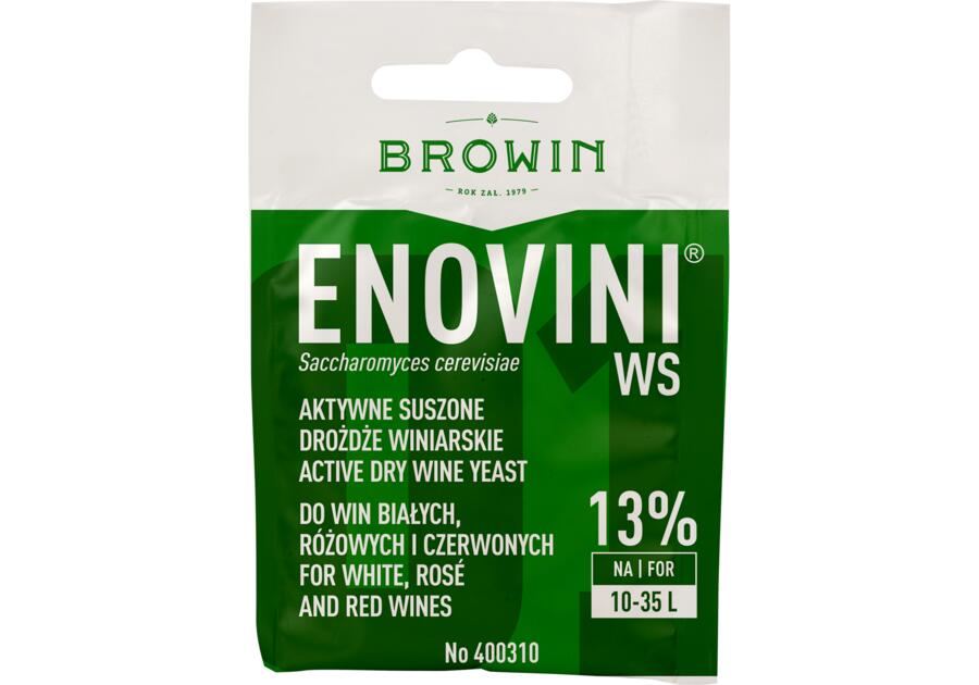 Zdjęcie: Drożdże winiarskie Enovini WS 7 g BROWIN