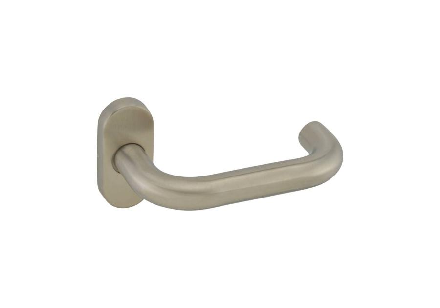 Zdjęcie: Klamka Inox, szyld owalny Uno-OV SS 304 otwór 45-50 mm METRO