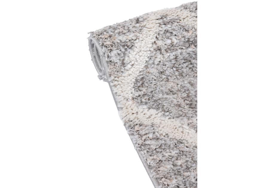 Zdjęcie: Dywan Bilbao Shaggy 80x150 cm romby antracytowy MULTI-DECOR