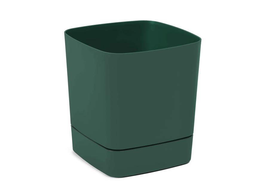 Zdjęcie: Donica z podstawką Clima 340x340 mm awokado LAMELA