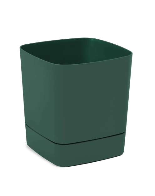 Zdjęcie: Donica z podstawką Clima 340x340 mm awokado LAMELA