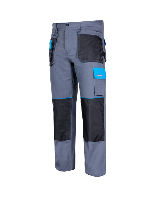 Zdjęcie: Spodnie robocze szaro-niebieskie M LAHTI PRO