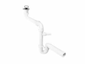 Syfon zlewozmywakowy rurowy spust 2x3 5 MCALPINE