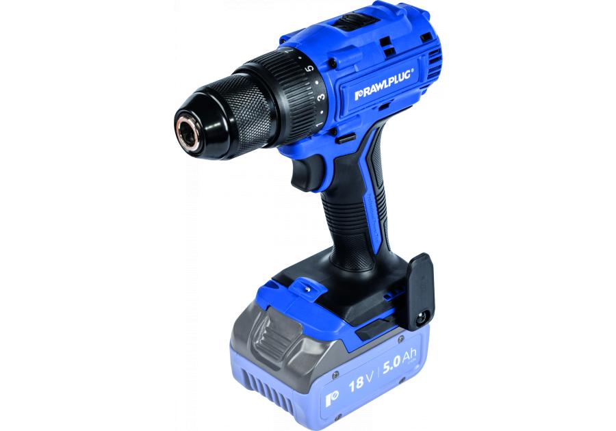 Zdjęcie: Wiertarko-wkrętarka 70 Nm 18 V RawlDRIVER RAWLPLUG