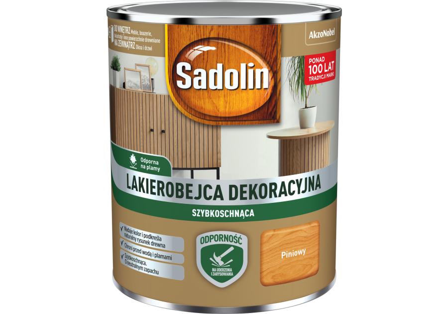Zdjęcie: Lakierobejca dekoracyjna Piniowy 0,7 L SADOLIN