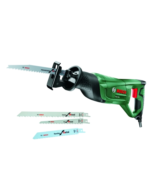 Zdjęcie: Piła szablasta sieciowa 710 W PSA 700E + 3 brzeszczoty BOSCH