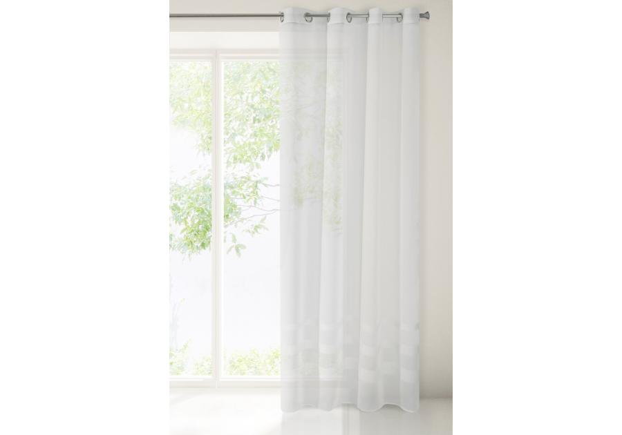 Zdjęcie: Firana gotowa Efil 140 x 250 cm szary EUROFIRANY