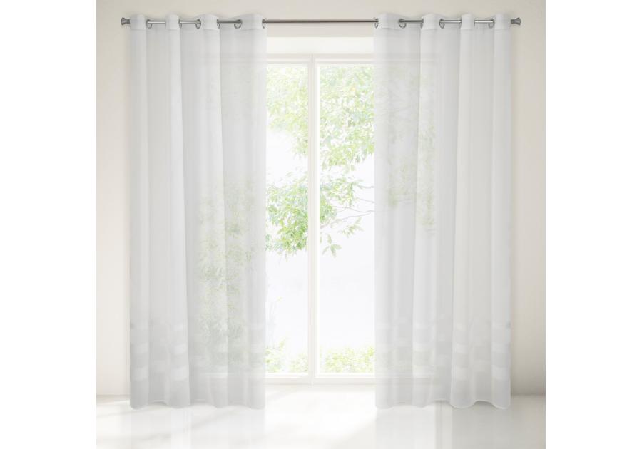 Zdjęcie: Firana gotowa Efil 140 x 250 cm szary EUROFIRANY