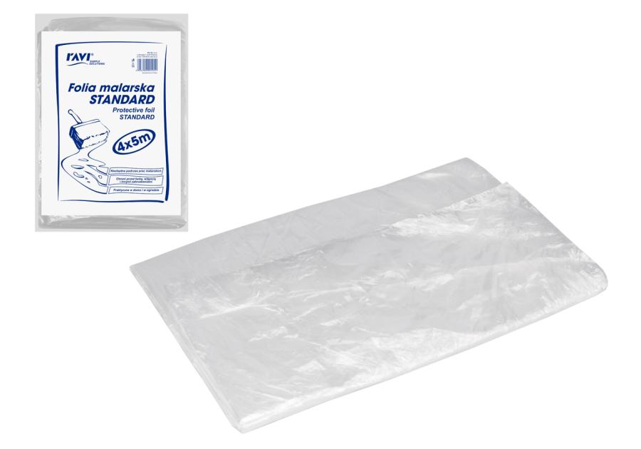 Zdjęcie: Folia malarska Standard 4x5 m 00125 RAVI