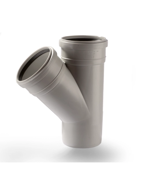 Zdjęcie: Trójnik kanalizacyjny 110/110 45 stopni Comfort Plus PIPELIFE