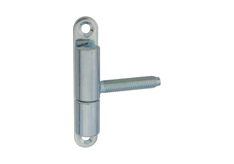 Zdjęcie: Zawias 15x50 mm przykręcany ocynk biały, 2 sztuki METRO