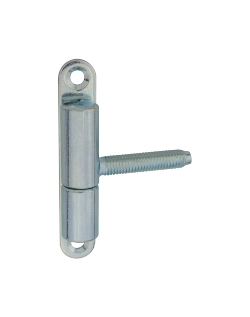 Zdjęcie: Zawias 15x50 mm przykręcany ocynk biały, 2 sztuki METRO