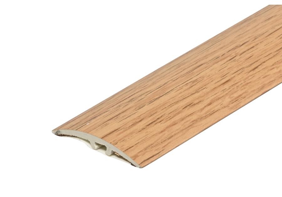 Zdjęcie: Kształtownik PVC wcisk szeroki 40 mm 2w1 L= 1,80 m Dąb Hamilton okleina mat CEZAR