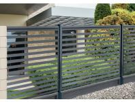 Zdjęcie: Podmurówka betonowa ogrodzenia DOX 20 200 grafit JONIEC