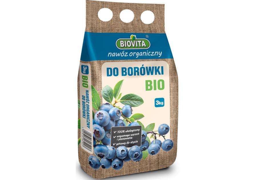 Zdjęcie: Nawóz organiczny do borówki BIO granulat 3 kg BIOVITA