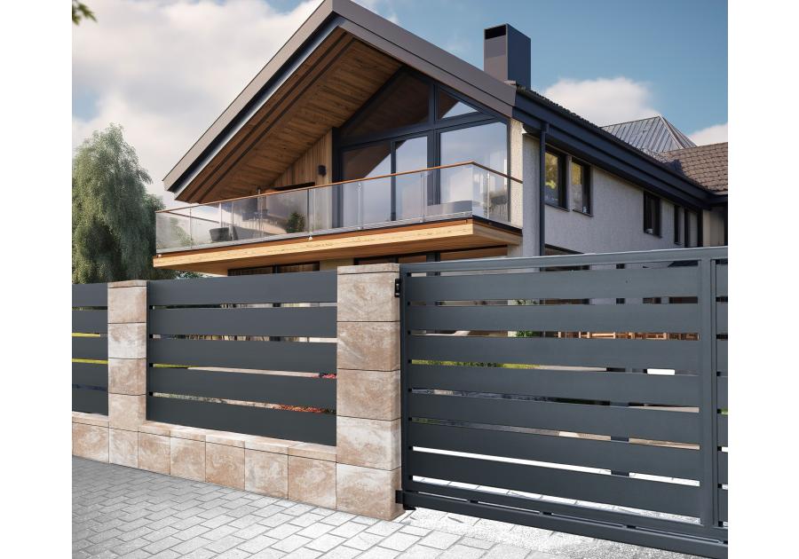 Zdjęcie: Daszek ogrodzenia Drago CDR20 amber JONIEC