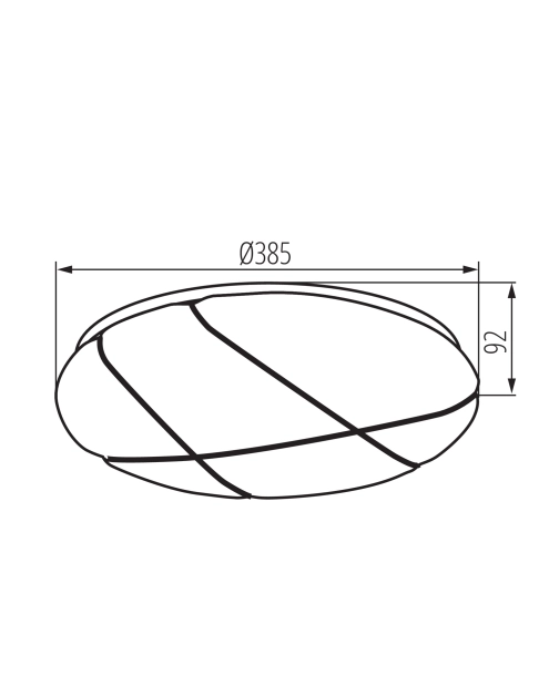 Zdjęcie: Oprawa LED KB Engalo plafon 18 W KINGBERRY
