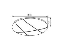 Zdjęcie: Oprawa LED KB Engalo plafon 18 W KINGBERRY