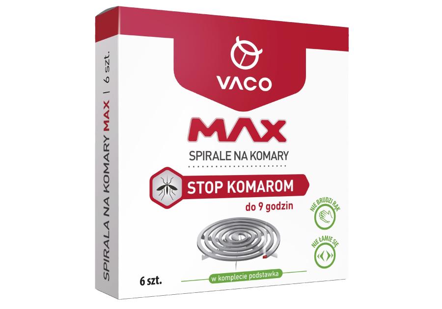 Zdjęcie: Spirale na komary Max 6 sztuk VACO