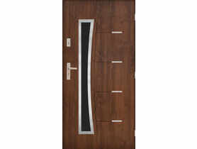 Drzwi zewnętrzne bristol orzech 90p kpl PANTOR
