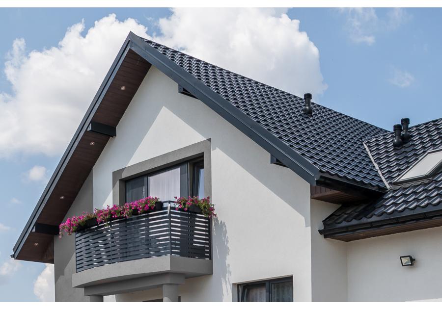 Zdjęcie: Blachodachówka Tur panelowa 350/30 purlak 8004 BLACHY PRUSZYŃSKI