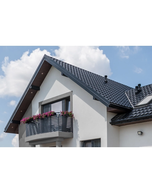 Zdjęcie: Blachodachówka Tur panelowa 350/30 purlak 8004 BLACHY PRUSZYŃSKI