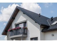 Zdjęcie: Blachodachówka Tur panelowa 350/30 purlak 8004 BLACHY PRUSZYŃSKI