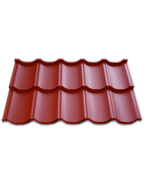 Zdjęcie: Blachodachówka Tur panelowa 350/30 purlak 8004 BLACHY PRUSZYŃSKI