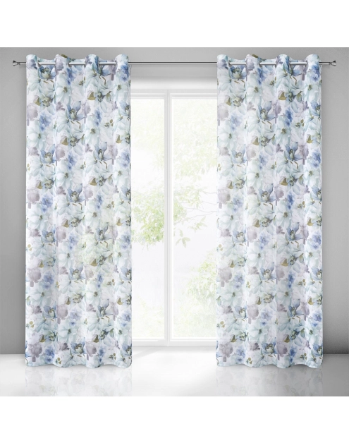 Zdjęcie: Zasłona gotowa Bella 140x250 cm biały EUROFIRANY