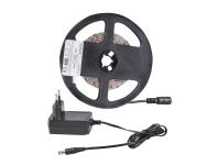 Zdjęcie: Taśma LED 18 W, 2 m, IP65 barwa światła neutralna, zestaw z zasilaczem POLUX