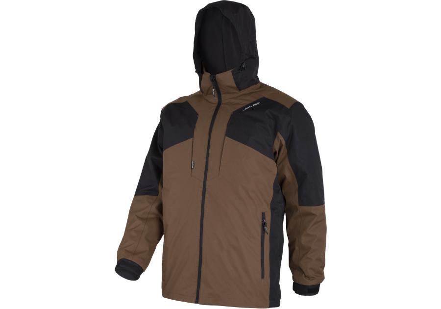 Zdjęcie: Kurtka 3w1 z odpinaną podpinką brązowo-czarny, XL, CE, LAHTI PRO