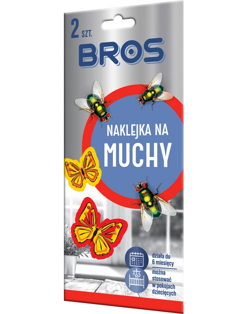 Zdjęcie: Naklejka na muchy 2 szt. BROS