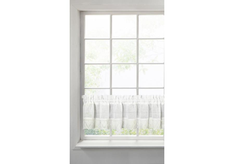 Zdjęcie: Firana gotowa Doris 150x30 cm kremowy EUROFIRANY