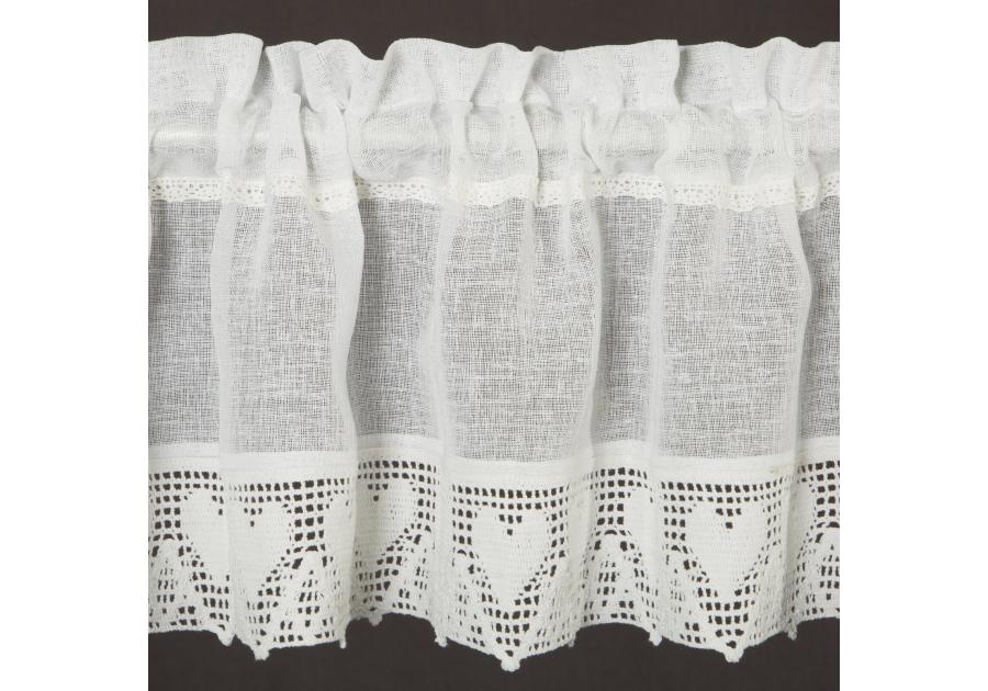 Zdjęcie: Firana gotowa Doris 150x30 cm kremowy EUROFIRANY