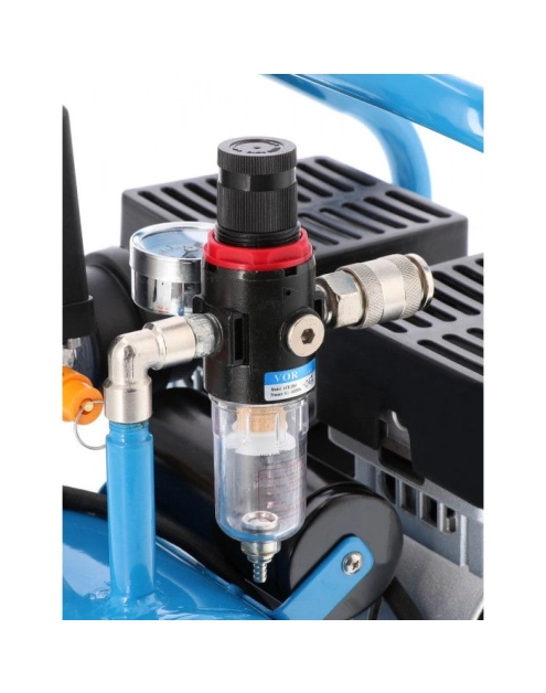 Zdjęcie: Kompresor bezolejowy dwutłokowy mały L 6-95 8 bar 0.71 KM/0.52 kW 48 l/min 5L cichy AIRPRESS