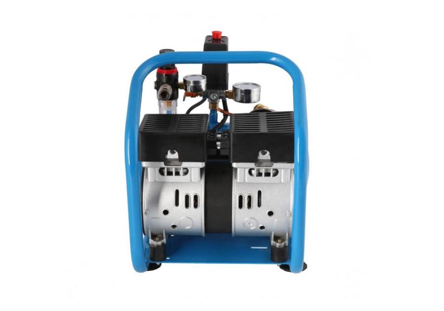 Zdjęcie: Kompresor bezolejowy dwutłokowy mały L 6-95 8 bar 0.71 KM/0.52 kW 48 l/min 5L cichy AIRPRESS