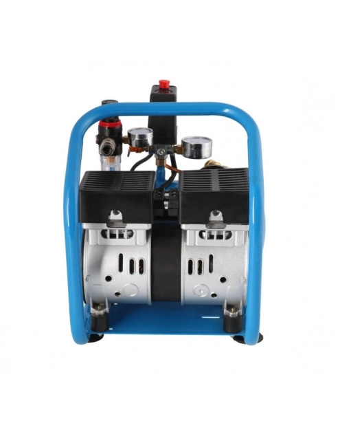 Zdjęcie: Kompresor bezolejowy dwutłokowy mały L 6-95 8 bar 0.71 KM/0.52 kW 48 l/min 5L cichy AIRPRESS