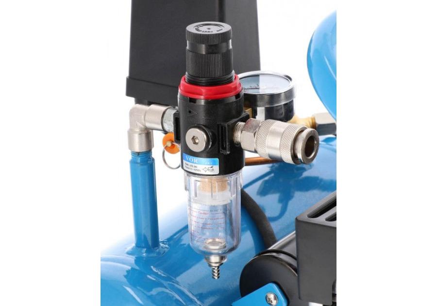 Zdjęcie: Kompresor bezolejowy dwutłokowy mały L 6-95 8 bar 0.71 KM/0.52 kW 48 l/min 5L cichy AIRPRESS