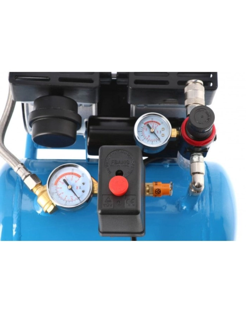 Zdjęcie: Kompresor bezolejowy dwutłokowy mały L 6-95 8 bar 0.71 KM/0.52 kW 48 l/min 5L cichy AIRPRESS