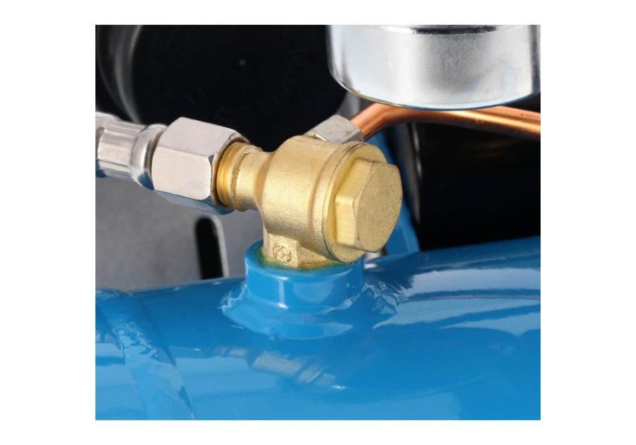 Zdjęcie: Kompresor bezolejowy dwutłokowy mały L 6-95 8 bar 0.71 KM/0.52 kW 48 l/min 5L cichy AIRPRESS