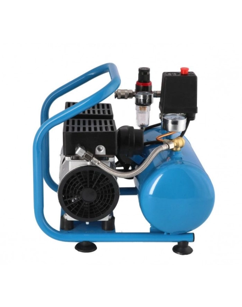 Zdjęcie: Kompresor bezolejowy dwutłokowy mały L 6-95 8 bar 0.71 KM/0.52 kW 48 l/min 5L cichy AIRPRESS