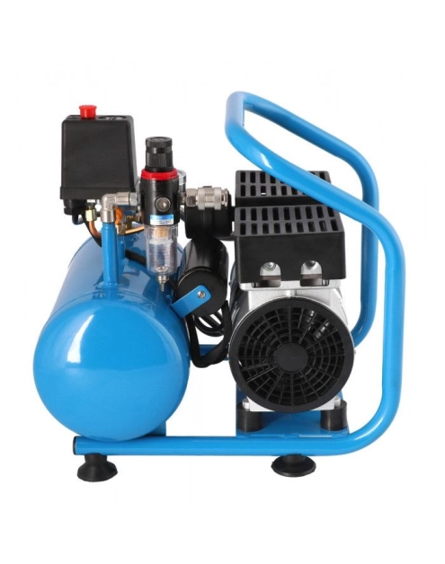 Zdjęcie: Kompresor bezolejowy dwutłokowy mały L 6-95 8 bar 0.71 KM/0.52 kW 48 l/min 5L cichy AIRPRESS