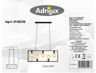 Zdjęcie: Kinkiet Negra 5 ADRILUX