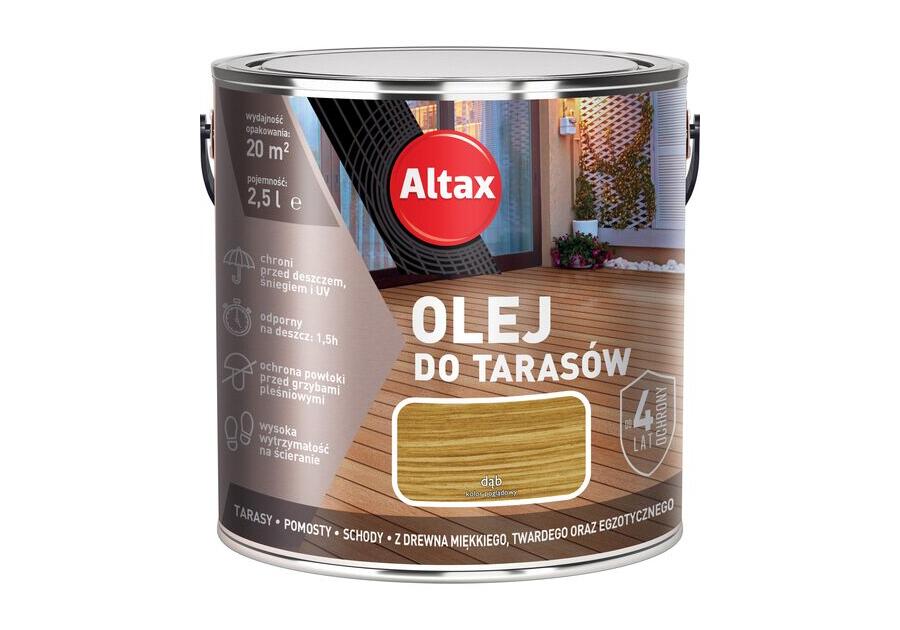 Zdjęcie: Olej do tarasu 2,5 L dąb ALTAX