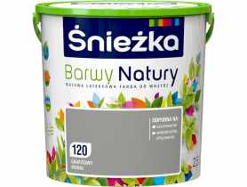 Farba Barwy Natury grafitowy mural 120 2,5L ŚNIEŻKA