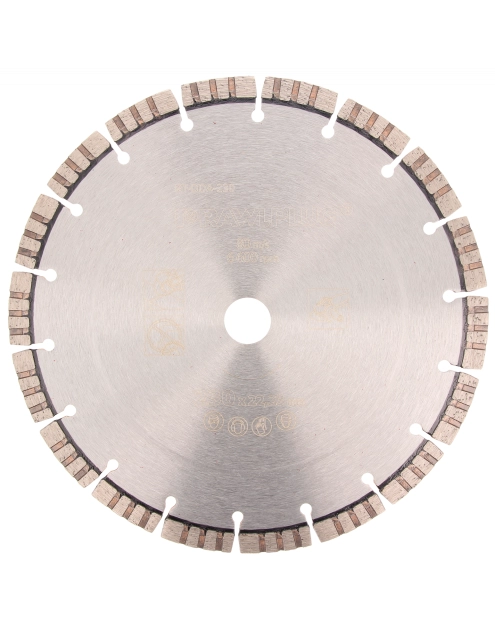 Zdjęcie: Ściernica diamentowa do cięcia betonu zbrojonego 230x22,23 mm RAWLPLUG